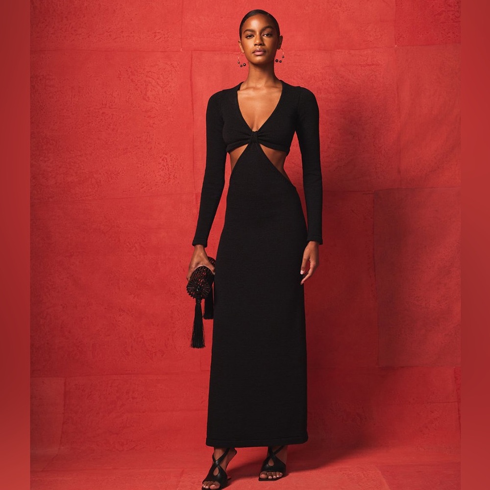 Cult Gaia Jana Dress in Black